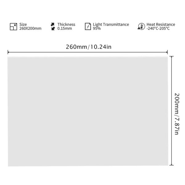 ELEGOO Saturn/S FEP SHEETS - Image 7