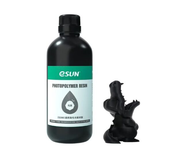 eSun S200 Standard Resin - Deep Black / Milky White / Dark Grey 405NM