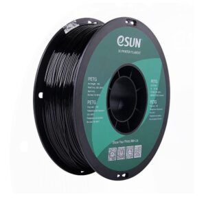 eSun PetG 1.75mm 3D Printing Filament 1kg- Solid Black