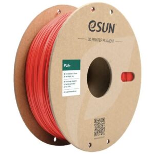 eSun PLA+ 1.75mm 3D Printing Filament 1kg-Red