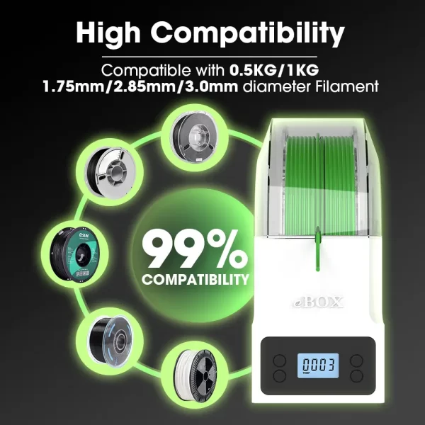 E-Box Lite - 3D Printer Filament Dry Box - Image 4