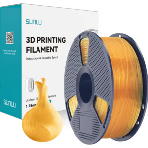Sunlu PLA Transparent Orange Juice 1.75mm 3D Printing Filament 1kg