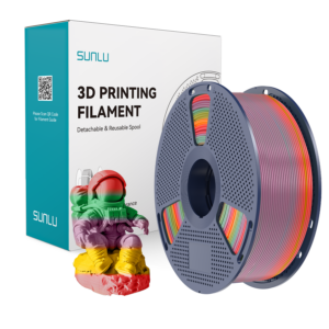 Sunlu PLA Rainbow 1.75mm 3D Printing Filament 1kg