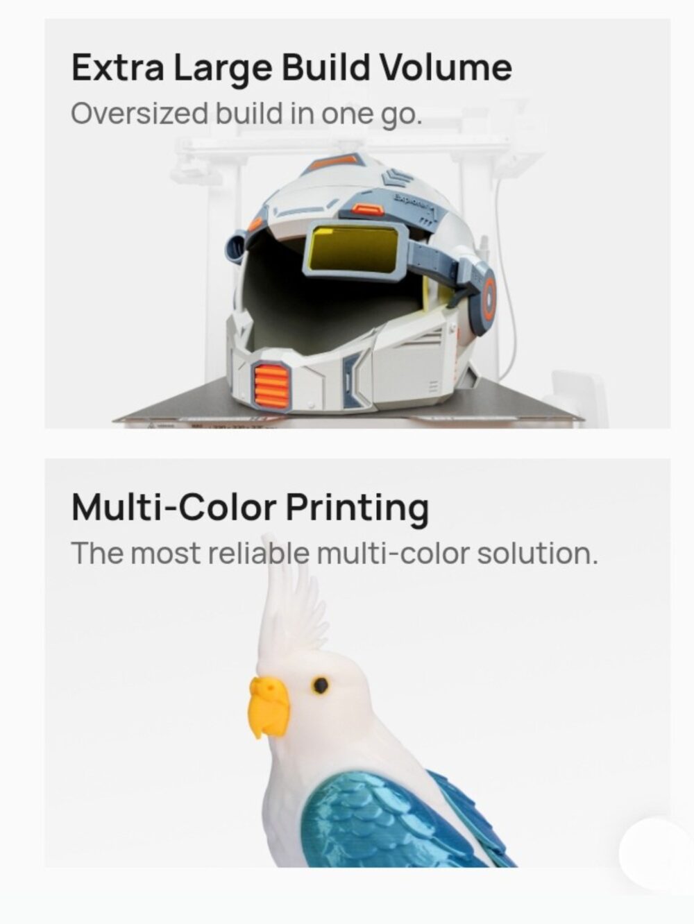 Bambu Lab A2L Combo 3D Printer - Image 2